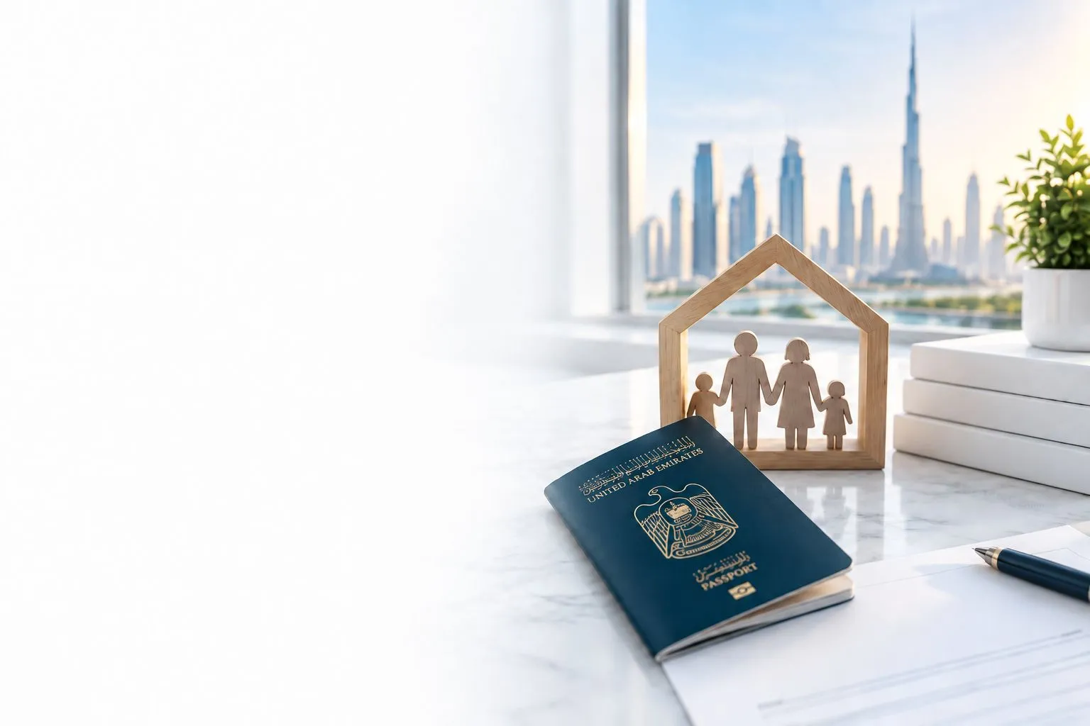 Family reviewing Family Visa requirements in Dubai